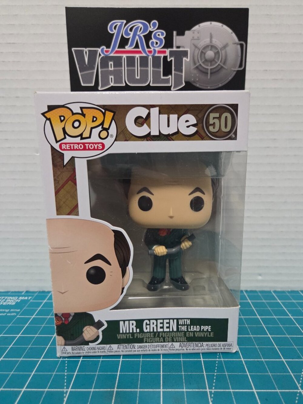 Funko POP Retro Toys Clue Mr Green 50 Vinyl Figure